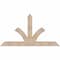 Ekena Millwork Richland Smooth Timber Gable Bracket, Douglas Fir, 72"W x 39"H x 5 1/2"D x 5 1/2"F, 13/12 Pitch GBW072X39X0606RIC00SDF - alternate 1